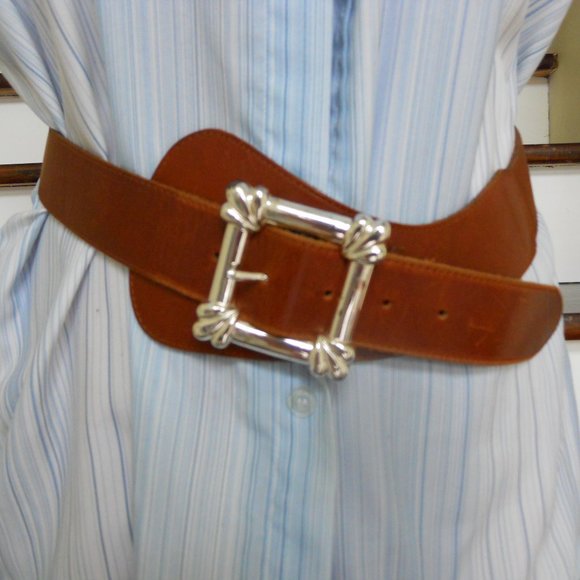 Accessories - today only 12 Vintage fashion wide leather belt